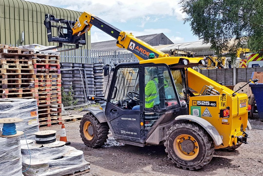 ITSSAR Accredited Telehandler training for a new client in Somerset. Call me to chat about your